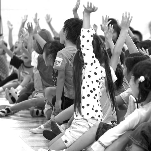 学校：子ども達の反応